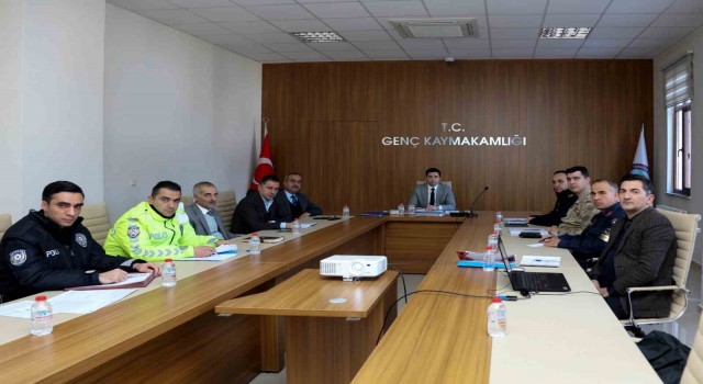 Genç ilçesinde çocukların güvenliği için işbirliği toplantısı yapıldı