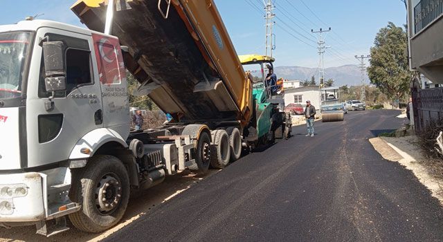 Hatay'da Yol Çalışmaları Hız Kesmeden Devam Ediyor