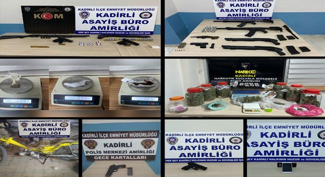 Huzur Operasyonunda 16 Suçlu Yakalandı!