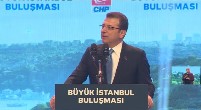 İmamoğlu: "İstanbul Seçimi A Kişisi B Kişisi Seçimi Değil"
