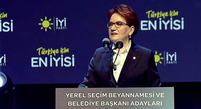 İYİ Parti Seçim Beyannamesi Açıklandı