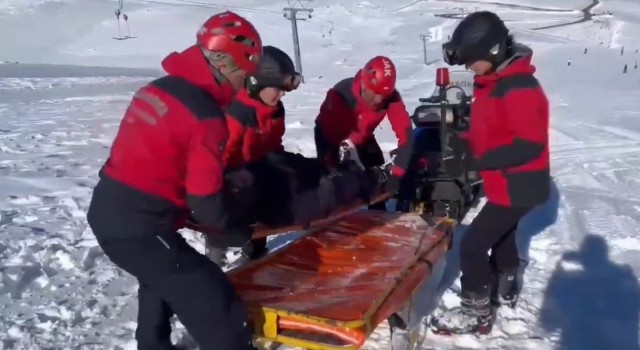 JAK timleri Bingölde kayakseverlerin güvenliği için görev başında
