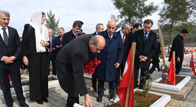 Kahramanmaraş'ta Deprem Şehitleri Anıldı