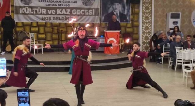 Kars, Ardahan, Iğdırlılar Derneğinden Kültür ve Kaz Gecesi Programı