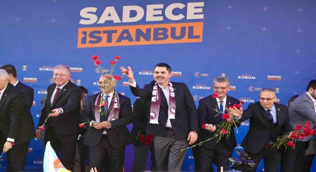 Kartaldaki mitingde konuşan Murat Kurum: Kartalda mülkiyet sorununu tamamen ortadan kaldıracağız”