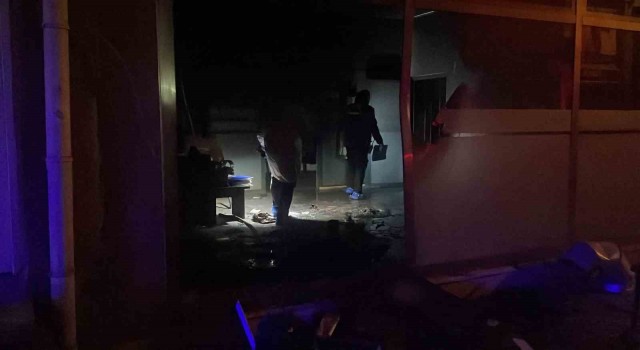 Kırklarelide belediye binasına yanıcı madde atan şüpheli yakalandı