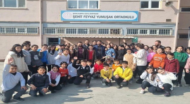 Kırşehirde toplanan kitaplar, Şanlıurfada dağıtıldı