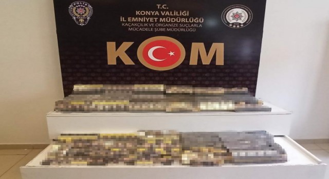 Konyada kaçakçılara operasyon: 13 gözaltı