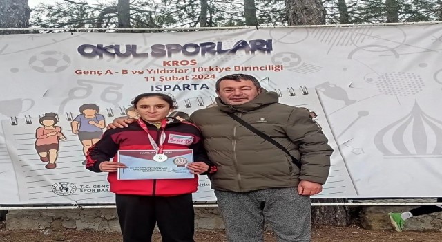 Körfezli Melek kros şampiyonasında Türkiye 2ncisi oldu