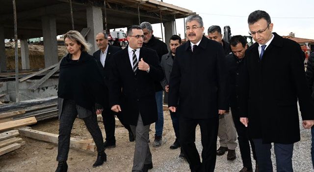 Köy evi İnşaatları Sürüyor