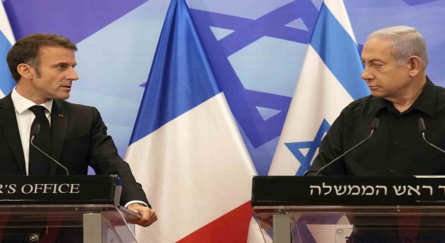 Macron'dan Netanyahu'ya Refah uyarısı