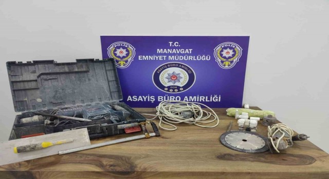 Manavgatta 21 ayrı hırsızlık olayına 9 tutuklama