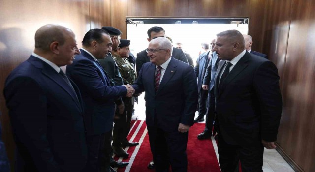 Milli Savunma Bakanı Güler, Irak İçişleri Bakanı Şammari ile görüştü