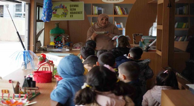 Minikler sıfır atık eğitimiyle bilinçleniyor