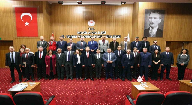 Muğla'da ‘Su Merkezli Tarımsal Üretim Planlama toplantısı