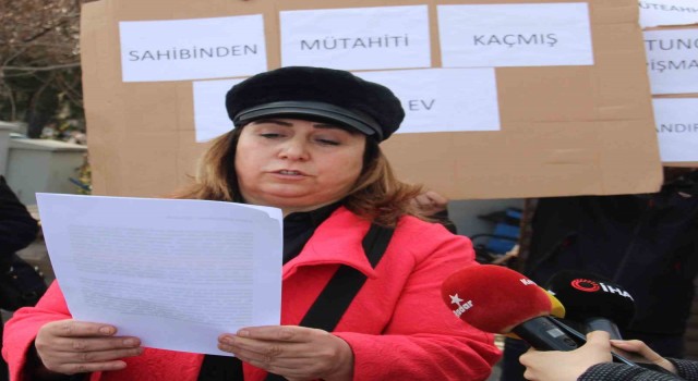 Müteahhit mağdurları haklarını istedi