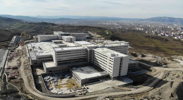 Ordu Şehir Hastanesi inşaatı yüzde 93e ulaştı