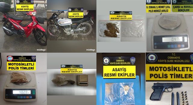 Osmaniye Emniyeti'nden Başarılı Operasyon: 90 Kişi Yakalandı, 22 Kişi Tutuklandı