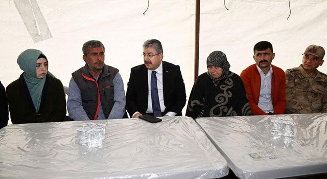 Osmaniye Valisi Şehidin Ailesini Ziyaret Etti