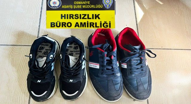 Osmaniye'de Ayakkabı Hırsızı Yakalandı