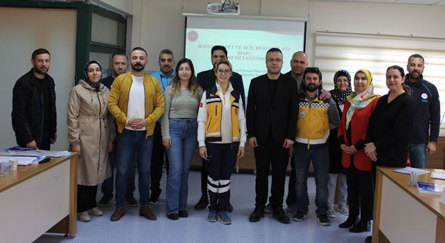 Osmaniye'de HAP Yöneticilerine Afet ve Acil Durum Eğitimi