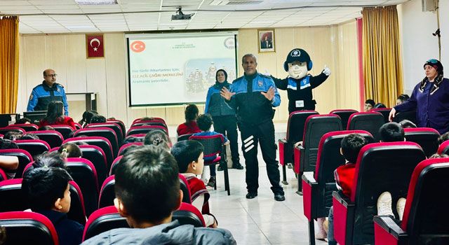 Osmaniye'de Miniklere Polislik Mesleği Tanıtıldı