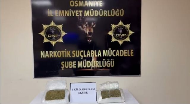 Osmaniye'de Narkogüç Operasyonu