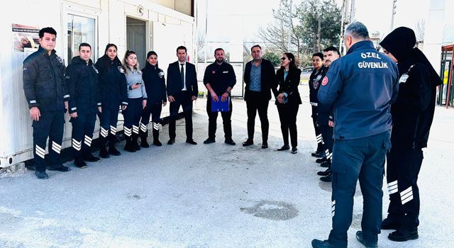 Özel Güvenlik Görevlilerine KAAN Uygulaması Eğitimi Verildi