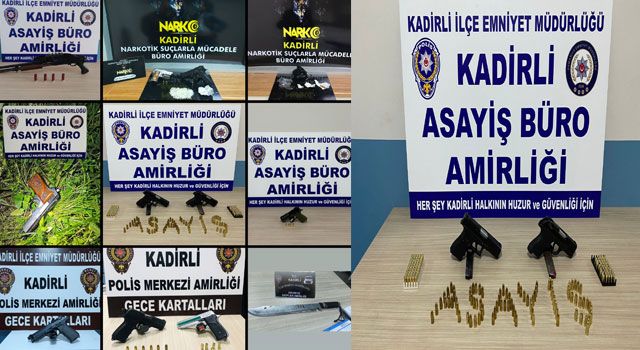 Polis Tarafından Aranan 14 Kişi Yakalandı