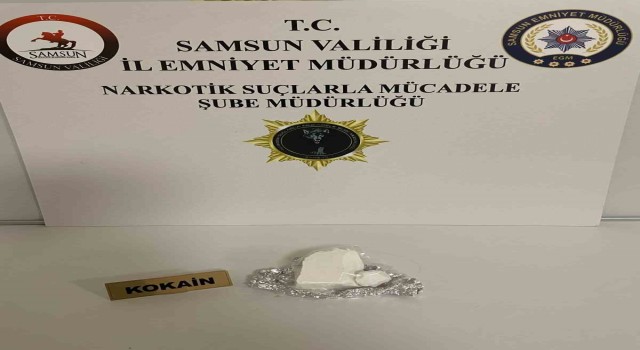Samsunda kokain ele geçirildi: 3 gözaltı