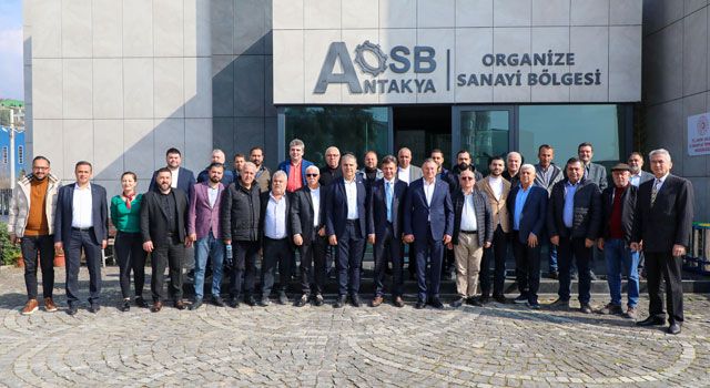 Savaş, Antakya Sanayi Esnafı ile Bir Araya Geldi