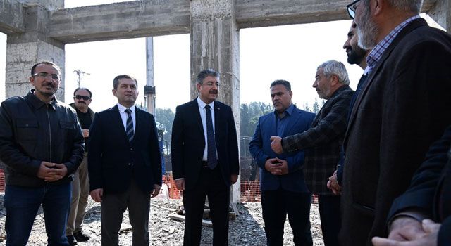 Şehitlik Camisi Hayırsever Katkılarıyla Yükseliyor