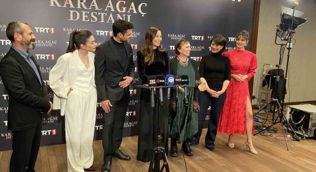 TRTnin yeni dizisi Karaağaç Destanının galası yapıldı