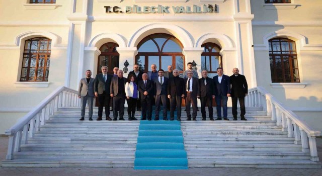 Türkiye Amatör Spor Kulüpleri Konfederasyonu Başkanı Ali Düşmez Bilecike geldi