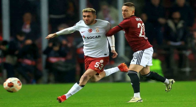 UEFA Avrupa Ligi: Sparta Prag: 1 - Galatasaray: 1 (İlk yarı)