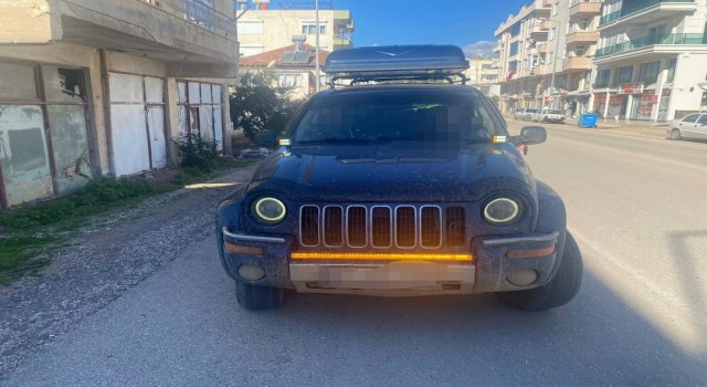 Usulsüz çakar lamba kullanan 6 araç sürücüsüne 38 bin 634 TL ceza