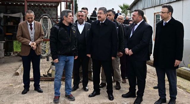 Vali Yılmaz, Kadirli İlçesinde İncelemelerde Bulundu