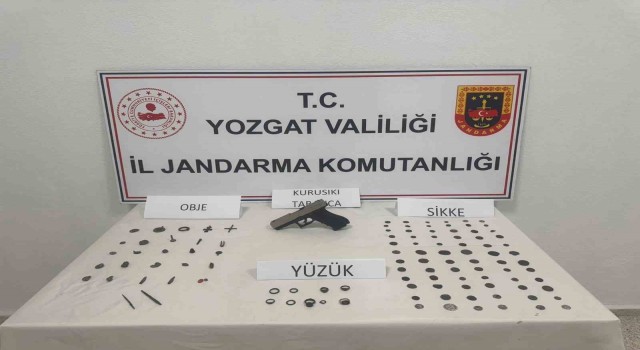 Yozgatta 109 parça tarihi eser ele geçirildi