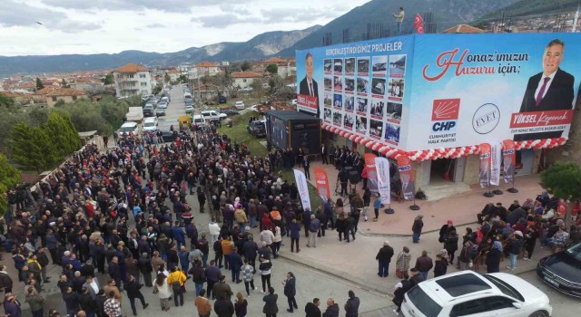 Yüksel Kepenek, Honazda seçim koordinasyon merkezini açtı