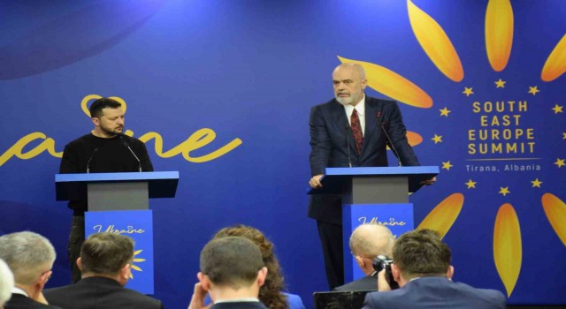 Ukrayna Devlet Başkanı Vladimir Zelenskiy: “Bir araya gelip silah üretelim”