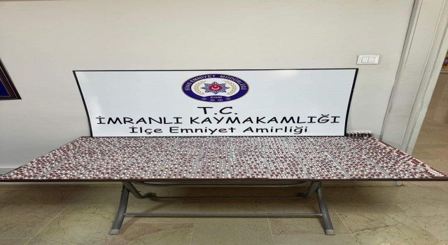 2 bin 147 kapsül uyuşturucu hap ele geçirildi