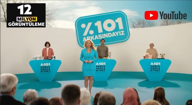 A101in reklam filmi, en başarılı reklam filmleri arasında yer aldı