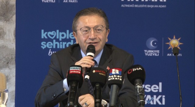 Altındağ Belediyesi adayı Tiryaki: “Altındağ Ankaranın başkenti”