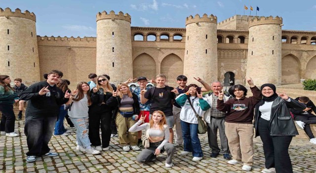 Antalyalı öğrenciler İspanyada
