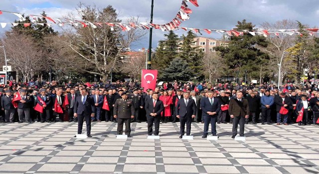 Atatürkün Burdura gelişinin 94. yılı kutlandı