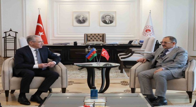 Bakan Özhaseki, Azerbaycanlı mevkidaşı Babayevi ağırladı