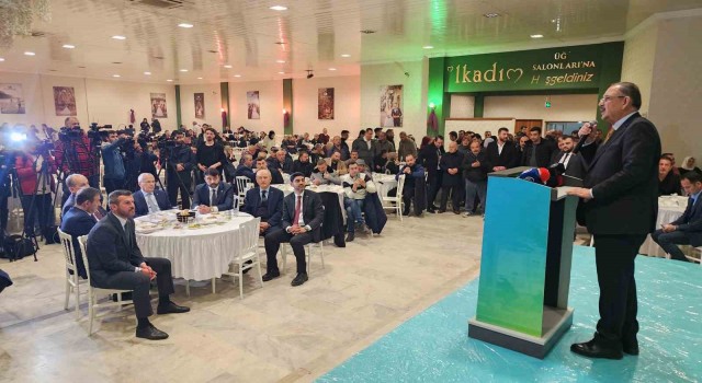 Bakan Özhaseki, Karabük Belediye Başkan Adayı Çetinkayanın projelerine destek sözü verdi