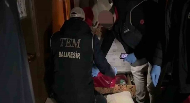 Balıkesirde terör operasyonu