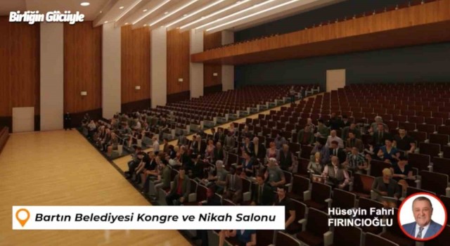 Bartına modern bir kongre ve nikah salonu