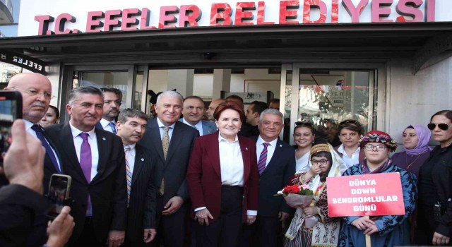 Başkan Atay, İYİ Parti Genel Başkanı Akşeneri ağırladı